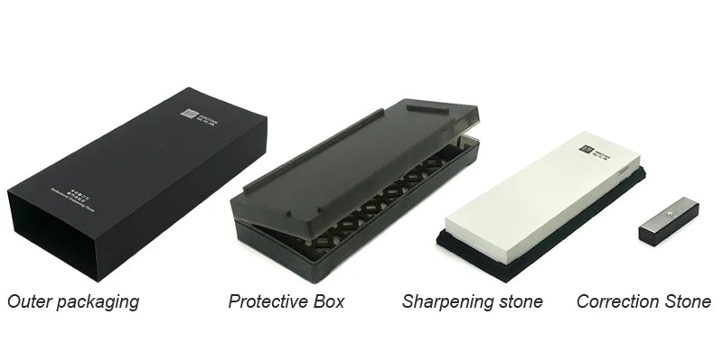 PROYAN Professional Sharpening Stone 240-10000# Whetstone Have Box Knife Sharpener Kitchen Diamond Grindstone Tool Kitchenware