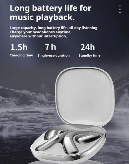 A50 AI Real Time Translation Earbuds 164 Languages Bluetooth 6.0 Wireless Smart Touch Control Clear Call Headphones