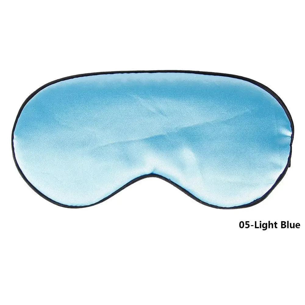 1Pc Pure Silk Sleep Natural Sleeping Eye Mask Eye Shade Cover Shade Eye Patch Women Men Soft Portable Blindfold Travel