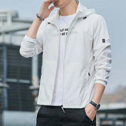 2025Summer Hooded Jacket Men Women Waterproof Sun Protection Clothing Fishing Hunting Clothes Quick Dry Skin Windbreaker