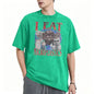I Eat Microplastics Meme Cats Retro T Shirt 100% Cotton Vintage Washed T-shirt For Men Women