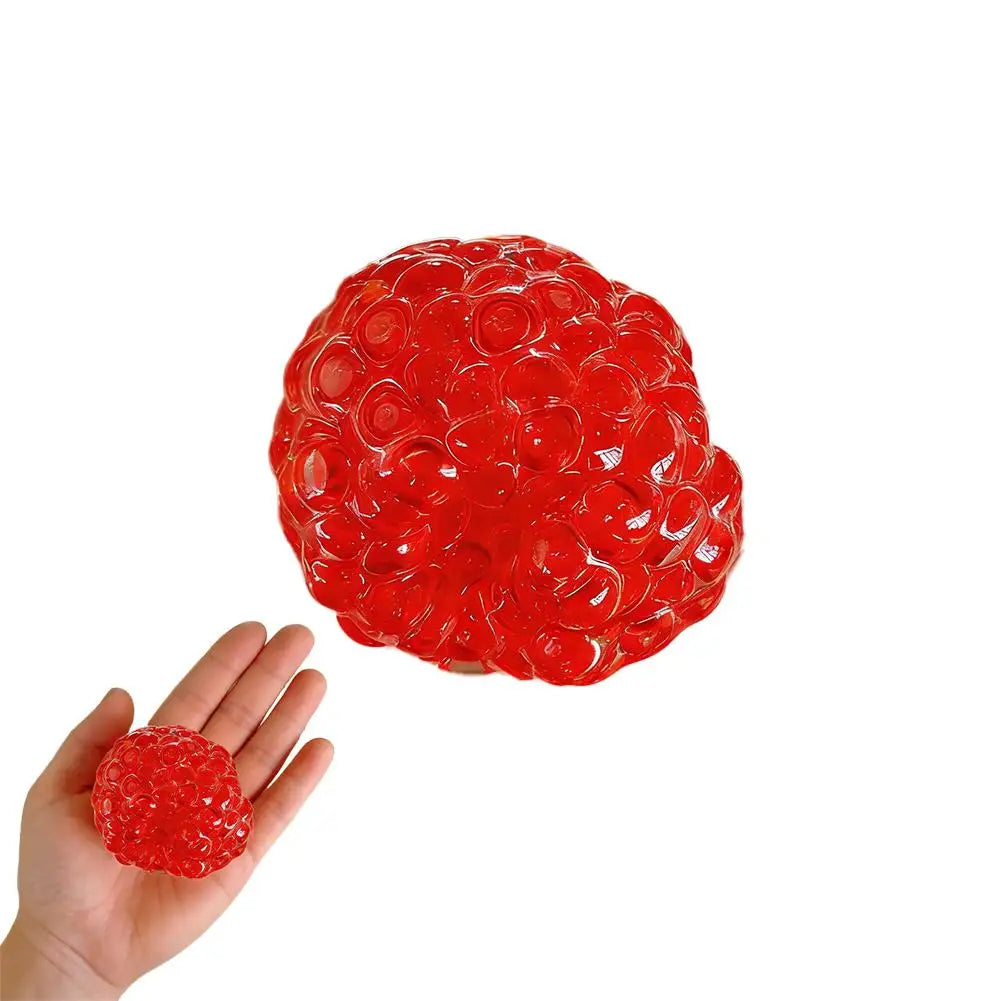 Ice Bead Squishy Balls Super Soft Mochi Fidget Toy Slow Rebound Texture for Anxiety Relief & Relaxation Squeezing Soothing Toy