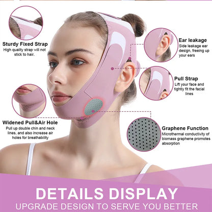 Breathable Face Slimming Bandage V Line Face Shaper Chin Cheek Lift Up Belt Anti Wrinkle Facial Massager Beauty Skin Care Tools