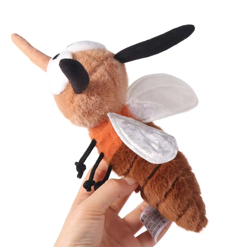 Stuffed Animal Mosquito Plushie Home Decoration Funny Insect Mosquito Insect Toy 25CM Cartoon Stuffed Mosquito For Children