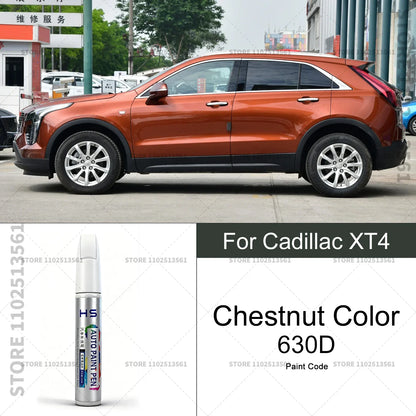 Car Paint Repair Pen For Cadillac XT4 Touch Up Scratch Remover DIY Auto Accessories White Purple Blue G59 Blue GZC Red GNT