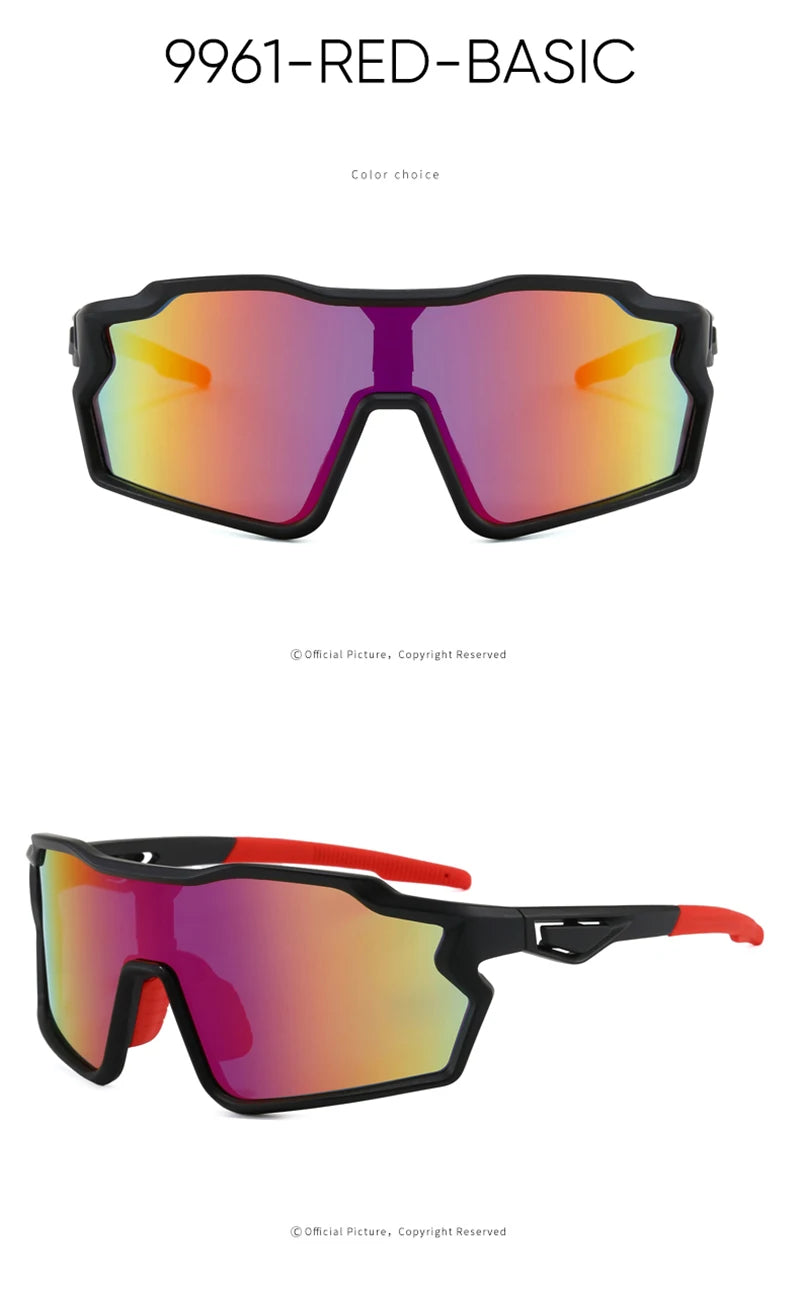 BUCKLOS Cycling Glasses Bike Goggle Outdoor Sport UV Protection Eyeswear Sunglasses Basic/Polarized Bicycle Glasses for Road MTB