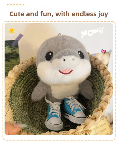 Tungtungtung Brainrot Al Tralalero Tralala Shark Plush Doll Cute Anime Plush Doll Plushie Stuffed Soft Pillow Shark Toy