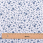 Chainho,Printed Twill Weave Cotton Fabric,DIY Qulting Sewing Material,Patchwork Cloth,Blue Series,6 Designs,3 Spiecification