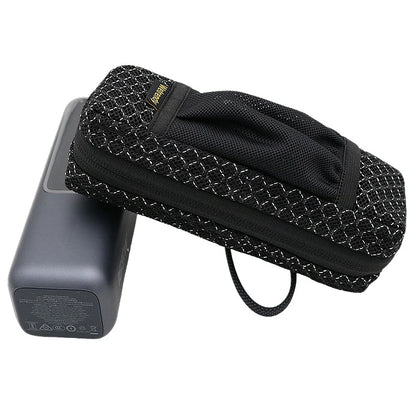 Portable Breathable Power Bank Bag for Anker A1695 & Zolo 165W, Outdoor Travel Ventilate Carrying Case