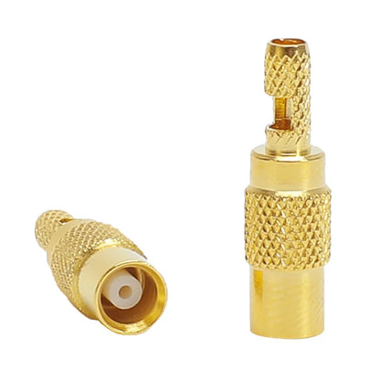 MCX MMCX RF Connector  Male/Female Straight Adapters RG316/RG174 Crimp Connectors for WiFi Antenna Applications