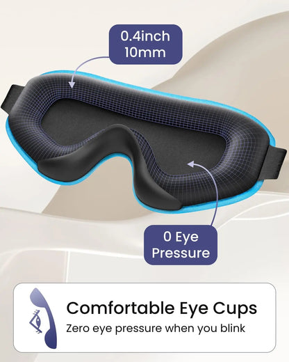 Eye Mask for Sleep Eye Sleeping Masks for Women and Men 3D Weighted Eye Cover Sleeping Mask Blackout Blindfold of Eyemask