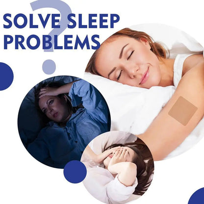 10pcs Adult Sleeping Patches Relieve Stress Promote Sleep Hypnotic Artifact Adult Soothing Decompression Massage Relax Stickers