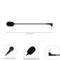 1 pc 3.5mm Microphone 90 Angle Bending Folding Metal Hose Microphone Capacitor