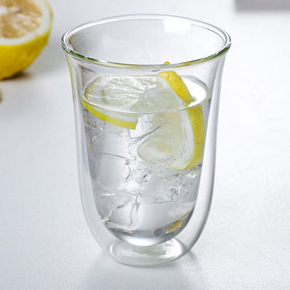 Double Wall Glass Cup Transparent Clear Heat Resistant Tea Drink Cups Mini Whisky Cup Espresso Coffee Cup  Bar Drinkware  Gift