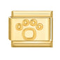 Fashion Women Men Gold Color Heart Butterfly Flower Italian Charm Link Fit 9mm Stainless Steel Bracelet DIY Jewelry