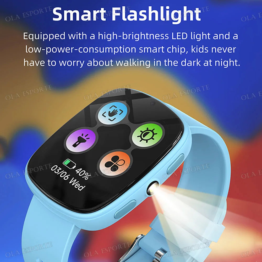 2026 Kids Games Smartwatch 1.83''HD Screen Camera 22 Interesting Games Sleep Monitor Alarm Clock Calculator Children Watch MA27