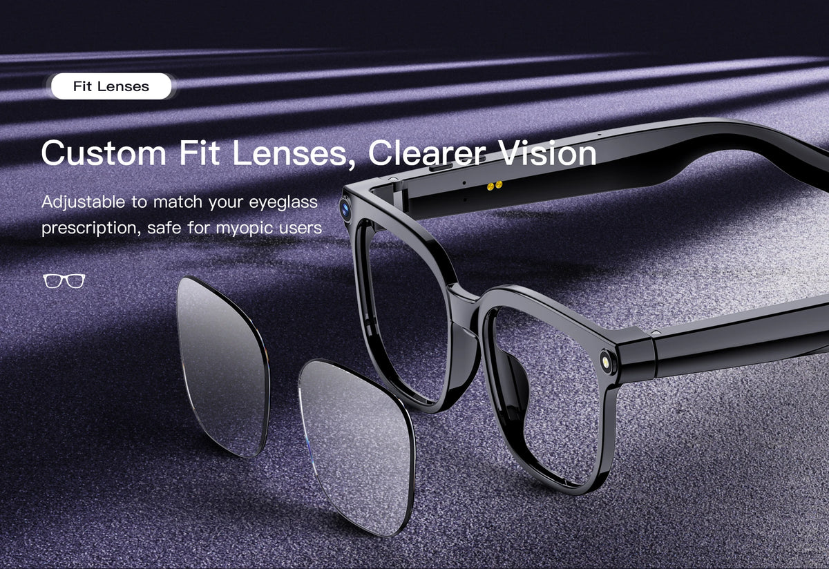 2026 New 8MP 4K Camera AI Glasses Men Photo&Video Caputure 16GB Memory 130+Translation Glasses Waterproof Smart Sunglasses Women