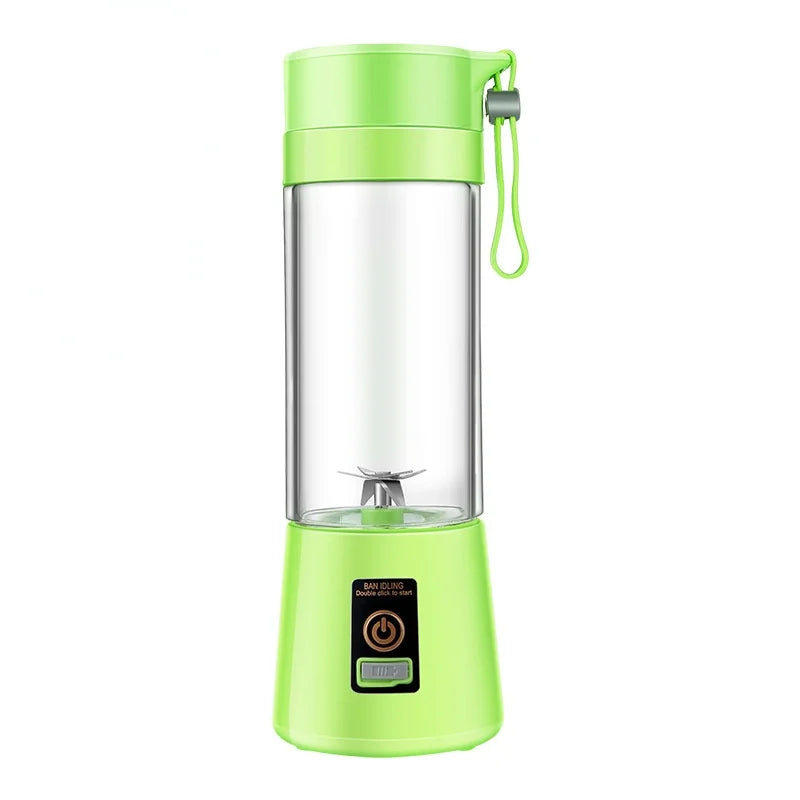 Portable Blender Wireless Rechargeable USB Juicer Cup Fruit Mixer Smoothie Juicer Blender Cup Bottle Travel Kitchen