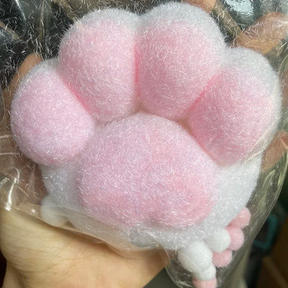 Squeeze Cat Paw Toys Cute Soft Abreact Relief Relax Toys Sticky Decompressing Pinching Cat Paw Stress Relief Squishy Toy Gift