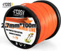 3.0mm/4.0mmBrush Cutter Sharp Rope Grass Mower Pentagram Nylon Mowing Trimmer Line Trimmer Head String Grass Trimmer Roll Line