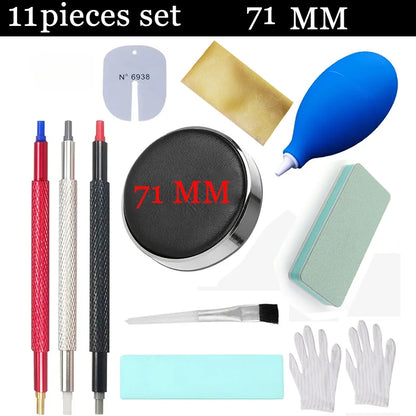 1/2/5/8/11PCS Rubber Watch Dust Air Blower Pump Soft Cleaning Wristwatch Parts Cleaner Blower Tool Brush Watch Repair Tool Set