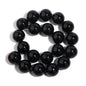 1 Strand Natural Stone Black Onyx Agate Round Loose Beads 2-20MM Pick Size For Crafts Making DIY Sewing clothing Accessories