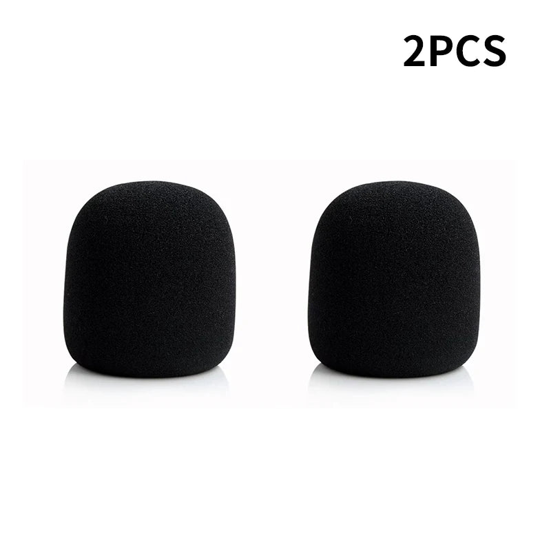 Wireless Handheld Microphone Cover Colorful Windproof Anti-Saliva and Washable Sponge Foam Cover for Most Microphone 3.5 X 7CM