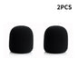 Wireless Handheld Microphone Cover Colorful Windproof Anti-Saliva and Washable Sponge Foam Cover for Most Microphone 3.5 X 7CM