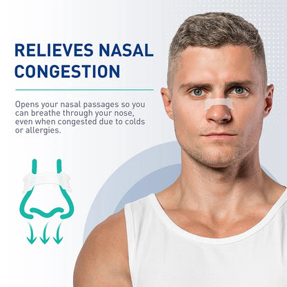 Extra Strength Sport Nasal Strips 30/90/150/300 PCS Breathable Anti-Snoring Non-Invasive Sleep Aid for Adults And Children
