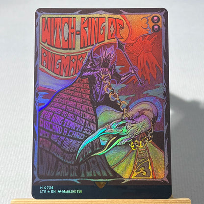 LTR FOIL3-01 Tcg proxy magic cards The One Ring Dawn of a New Age Shadow of the Enemy Hew the Entwood gather