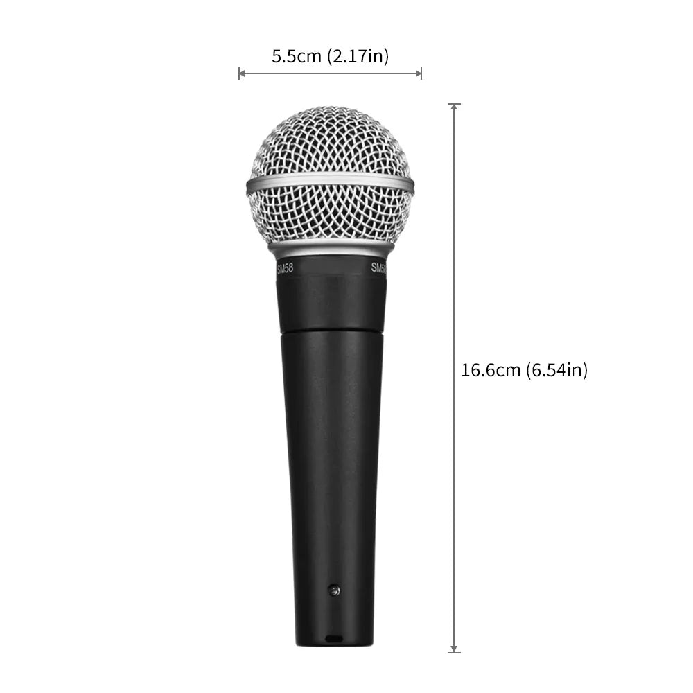 Dynamic Handheld Microphone Capture Crystal-Clear Vocals