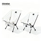 DOTWISE Portable Outdoor Camping Chair Breathable Moon Chair Fishing Chair  Aluminum Alloy MeshAnti-Sinking Lightweight Chair
