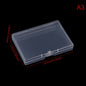 Transparent Plastic Box Rectangular Translucent Packing Box Storage Organizer Case Dustproof Durable Strong Jewelry Container