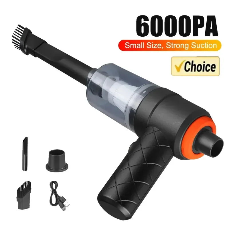 2026 Portable Small Vacuum Cleaner For Multi Purpose Vehicles Small Household Pump Handheld Car Vacuum Cleaner