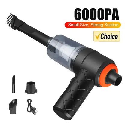 2026 Portable Small Vacuum Cleaner For Multi Purpose Vehicles Small Household Pump Handheld Car Vacuum Cleaner