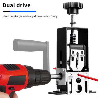 Manual Wire Stripping Machine 1-70mm² Portable Electric Drill Powered Hand Crank Wire Stripper Scrap Copper Cable Peeler Tool
