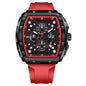 LIGE Man Watch Fashion Luxury Waterproof Silicone Strap Quartz Men's Watches Luminous Sports Auto Date Chronograph Simple Clocks