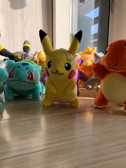 Tepig Oshawott Pokemon Stuffed Doll Pokemon Pikachu Sleeping Series Sylveon Glaceon Leafeon Gengar Plush Piplup Peluche Toy Gift