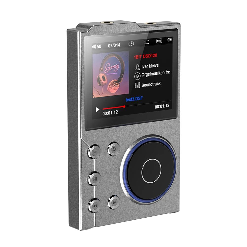 Hi-Fi Digital Audio MP3 Player Lossless DSD High Definition Portable MP3 Music Player Built-in 16GB Walkman Supports 20 Language