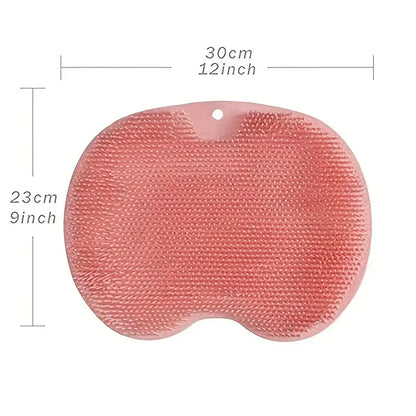 1-6Pcs Exfoliating Foot Brush And Back Scrubber Anti-Slip Suction Cup - Deep Cleansing And Exfoliating Tool For Body Dirt