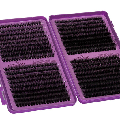 D Curl Individual Eyelash Clusters High Capacity Dense Eyelash Extension 8-16mm Suit for Different Makeup Beauty Long Lasting