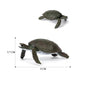 Simulation Chinese Softshell Leatherback Sea Turtle Snapping Turtles Tortoise Ocean Animal Model Education Toy Figures For Kids