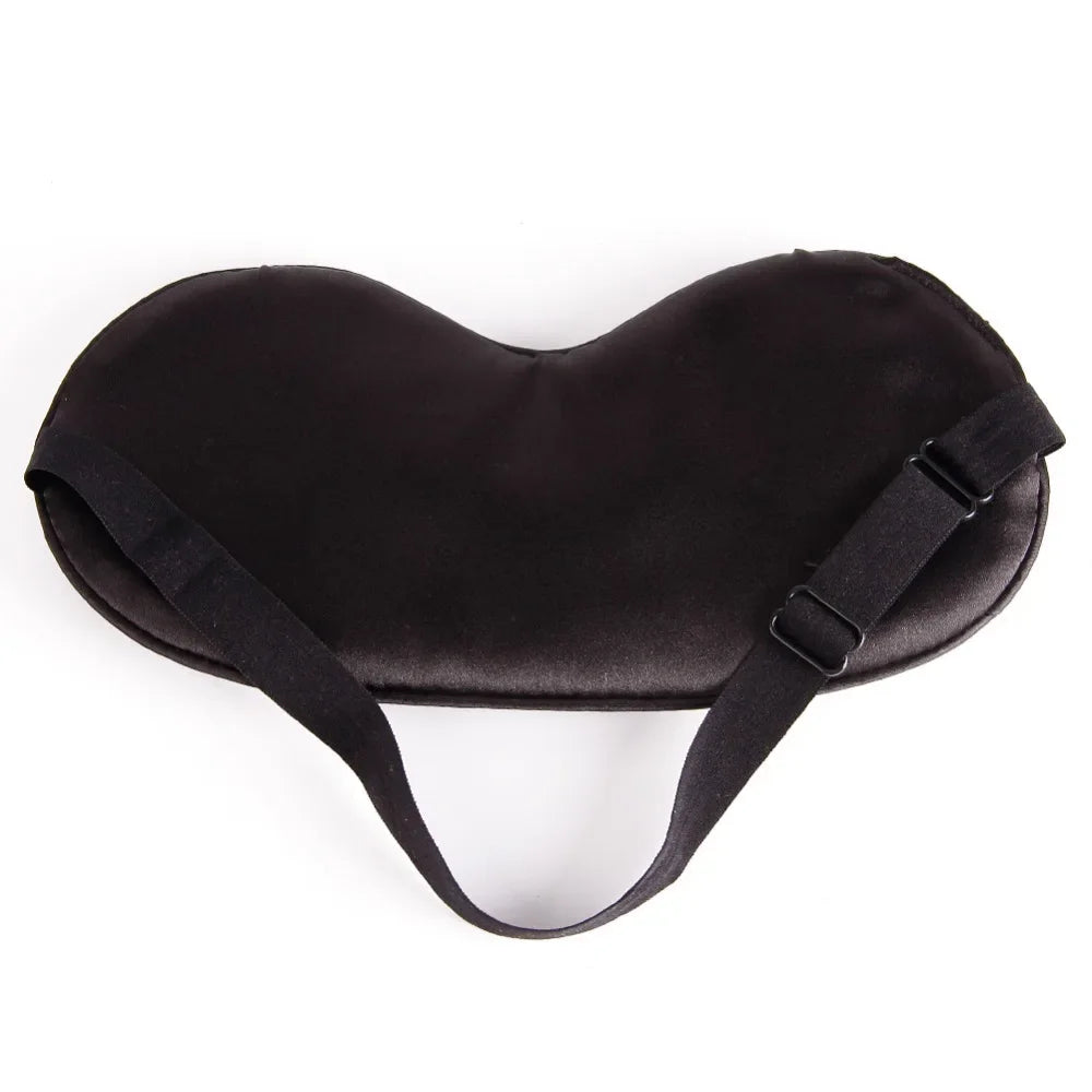 1Pc Pure Silk Sleep Natural Sleeping Eye Mask Eye Shade Cover Shade Eye Patch Women Men Soft Portable Blindfold Travel