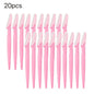 5-100PCS Wholesale Blade Portable Eyebrow Trimmer Shaver Face Razor Eye Brow Epilation Hair Removal Cutters Safety Razor