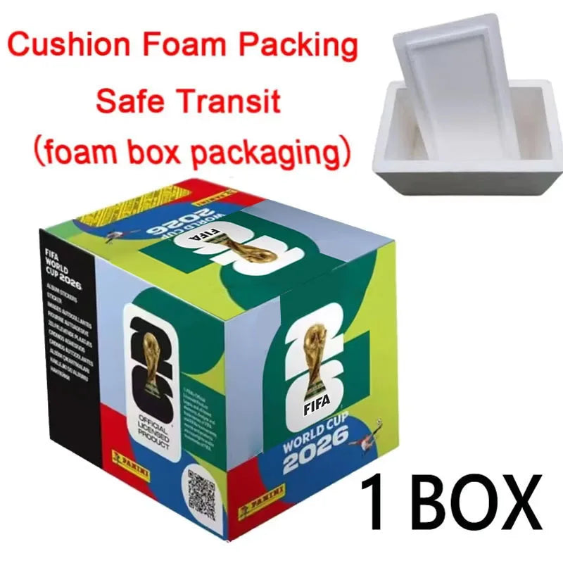 Genuine 2026 FIFA World Cup Panini Original Stickers International Version Rare Collection Football Fan Souvenir Present