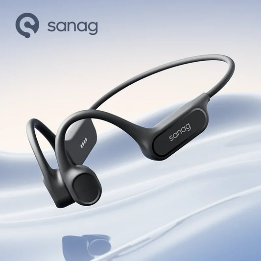 Sanag Bone Conduction Bluetooth Earphone 32GB Memory IPX8 Swimming Headphones Flash-sale Wireless Headset MP3 Earbuds