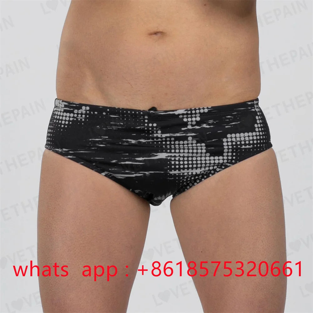 Zootekoi Mens Swimming Trunks Beach Surf Tights Shorts Endurance Athletic Training Quick Dry Jammer Diving Surfing Swimwear 2023