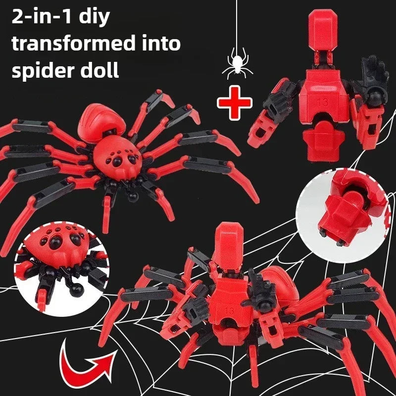 Multi-Jointed Movable Robot 3D Printed Mannequin Toy 13 Action Figure Full Body Movable Robot Toys Gifts For Children