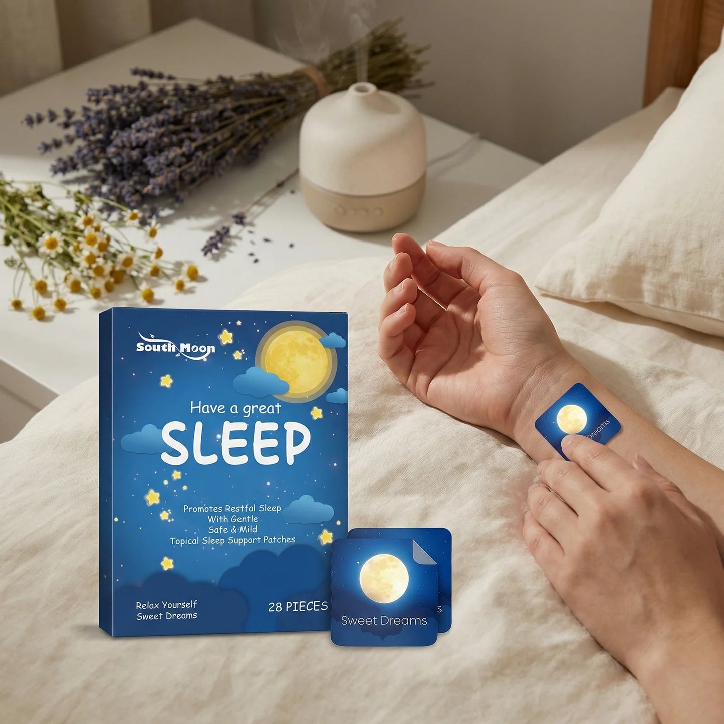 Deep Sleep Patches Relieve Insomnia Reduce Stress Anxiety Help Fall Asleep Sooth Neurasthenia Decompression Sleep Aid Patches
