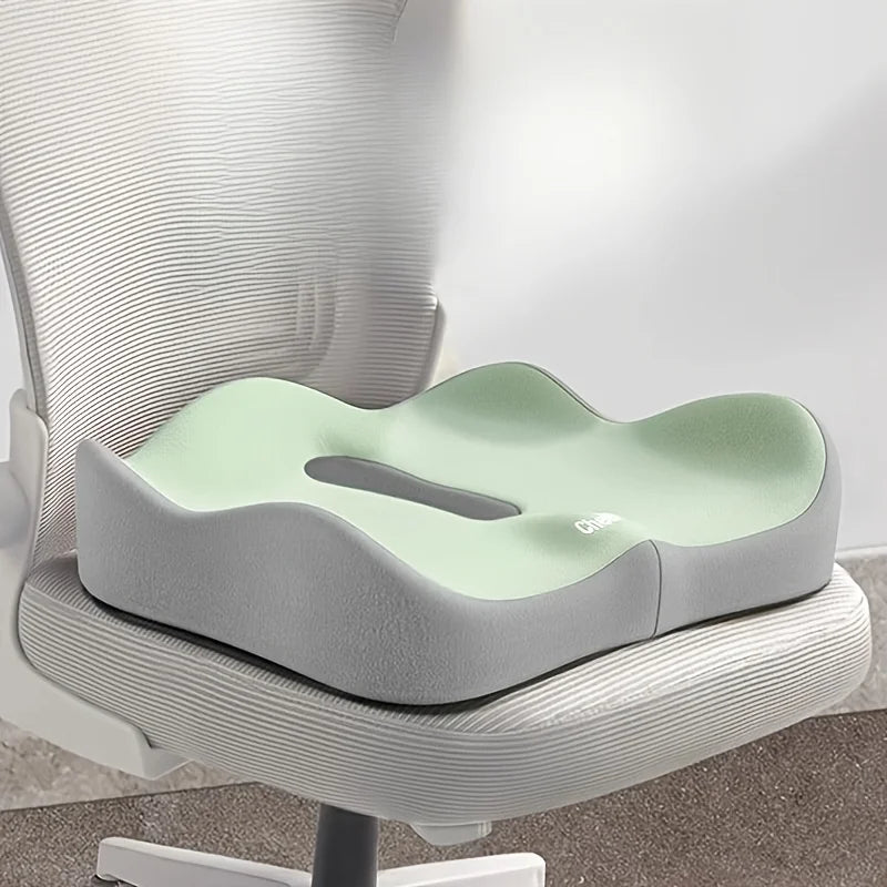 Ergonomic Memory Foam Seat Cushion Orthopedic Tailbone Pillow For Office Chair Car Driving Hip Support Sciatica Pain Relief Pad